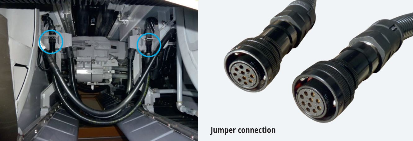 Gimota Circular connectors - Jumper connection