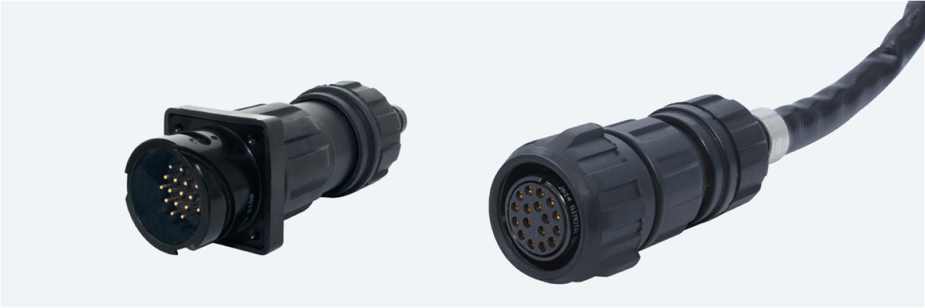 GIMOTA fully rubberised connectors with hose connection